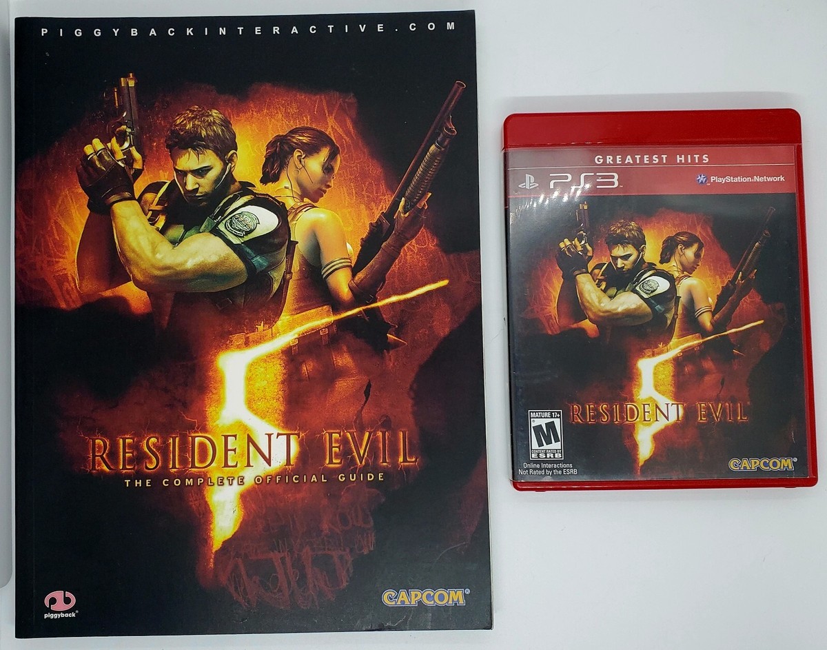 Resident Evil CIB w/Official Guide (Sony PlayStation PS3, 2009