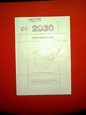 KYOCERA MITA KM-2030 / COPYSTAR CS-2030 COPIER INSTRUCTION OWNER'S MANUAL