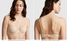 Victoria's Secret PINK T-Shirt Bra Lightly Lined Everywhere Nude Marzipan 36B