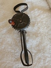 Vtg Child's Kitchen Toy Betty Taplin Beater Miniature Mechanical Hand Mixer