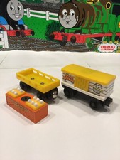 Thomas Friends Wooden Railway Train Tank Engine Sodor Poultry Chicken  Egg Cars