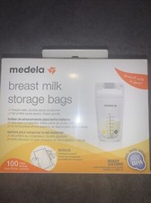 Medela Breast Milk Storage Bags, 100 Count - Brand New