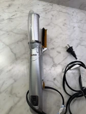 InStyler Rotating Hair Straightening Curling Hot Iron 1 1/4" IS1001 Tested Works
