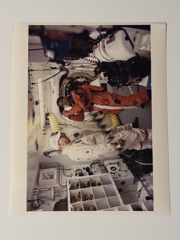 NASA STS-65 Donald Thomas Prepares For Launch At Pad 39A Press Photo 2
