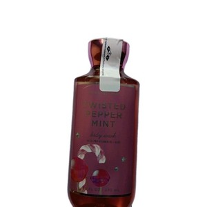 NEW Twisted Peppermint Body Wash Gel 10 oz Bath & Body Works 