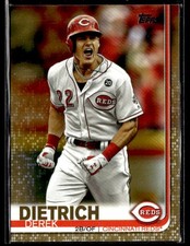 2019 Topps Update #US35 Derek Dietrich Gold #/2019