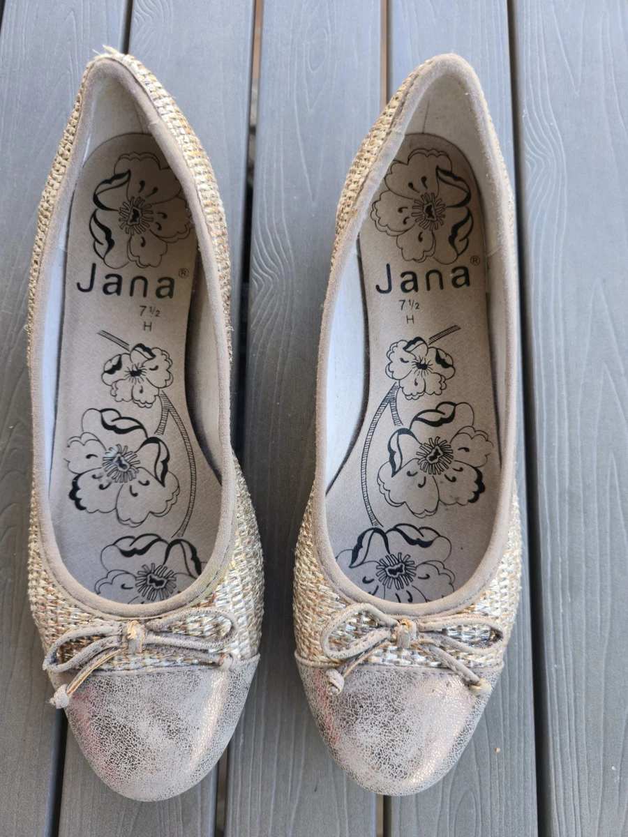 Jana Vegan Ballerina's voor dames, hemelsblauw, 39 EU, hemelsblauw, 39 EU