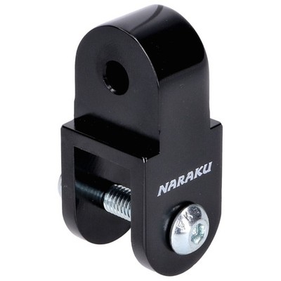 Naraku 40mm Höherlegung aus Aluminium in Schwarz für Scooter & Moped XOR Dayton