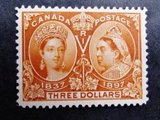 nystamps Canada Stamp # 63 Mint OG H UN$2000 VF M13x700
