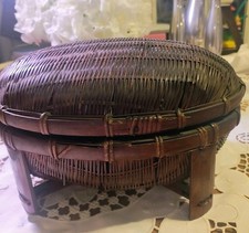 Antique Chinese Sewing Basket