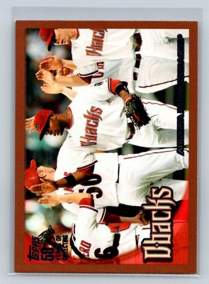 2010 Topps #539 Arizona Diamondbacks Copper #/399 Arizona Diamondbacks C53