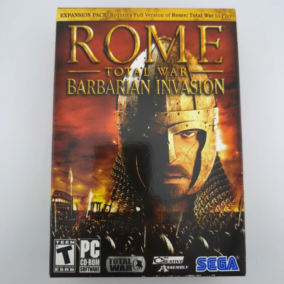 Rome: Total War - Barbarian Invasion, 2004, Small Box, New & Sealed - Image 2 of 4