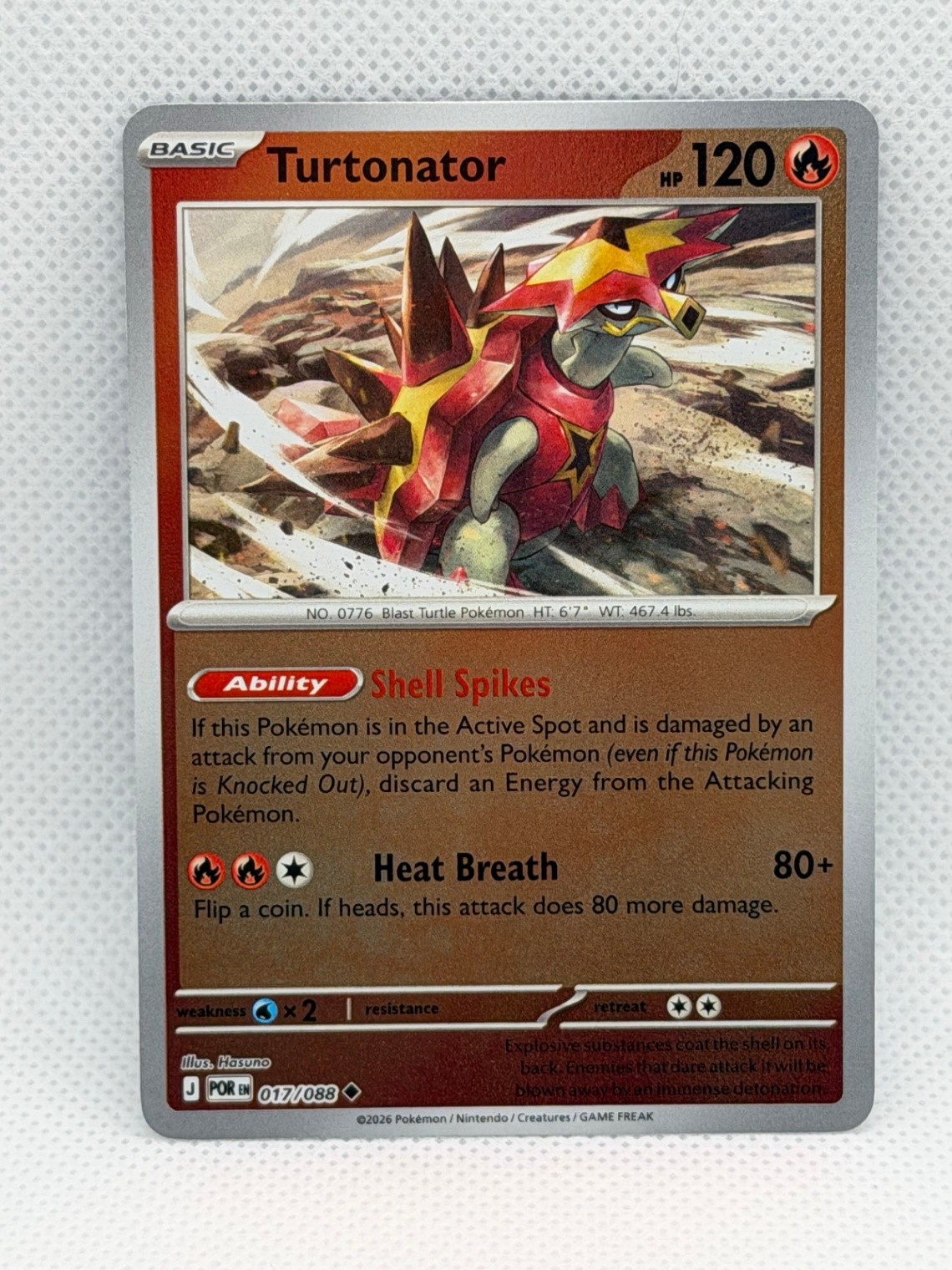 Turtonator Uncommon ME03: Perfect Order 017/088 NM