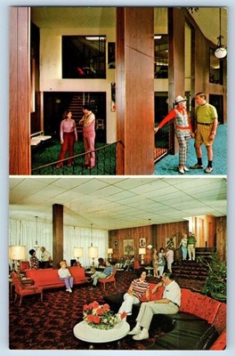 1974 Kerhonkson New York Postcard The Brookside Hotel Nate Sadie Friedman Posted