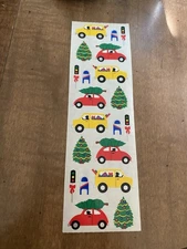 Mrs. Grossman’s  Stickers Holiday Christmas Rush 1999 Vintage