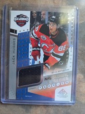 2025-26 UD SP Game Used Jack Hughes Jersey NHL Global Series Fabrics GSF1-9