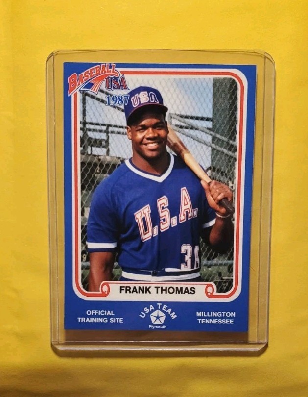 1987 Broders Minor League Fantasy Tribute rookie FRANK THOMAS