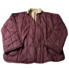Vintage 80s Etienne Aigner Reversible Puffer Jacket Size 12