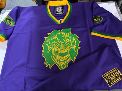 TWIZTID HOK HOUSE OF KRAZEES MR BONES JERSEY PROTOTYPE 3XL 1 0F 1 RIDDLE COLORS
