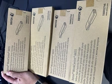 Genuine Xerox WorkCentre 6655 Toner Cartridge set of 4