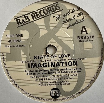 Imagination - State Of Love - 7  Vinyl Single (2)