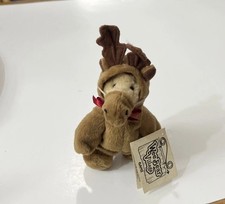 Wee Bear Village Ganz Chocolate Moose Costume Mini Stuffed Animal Plush