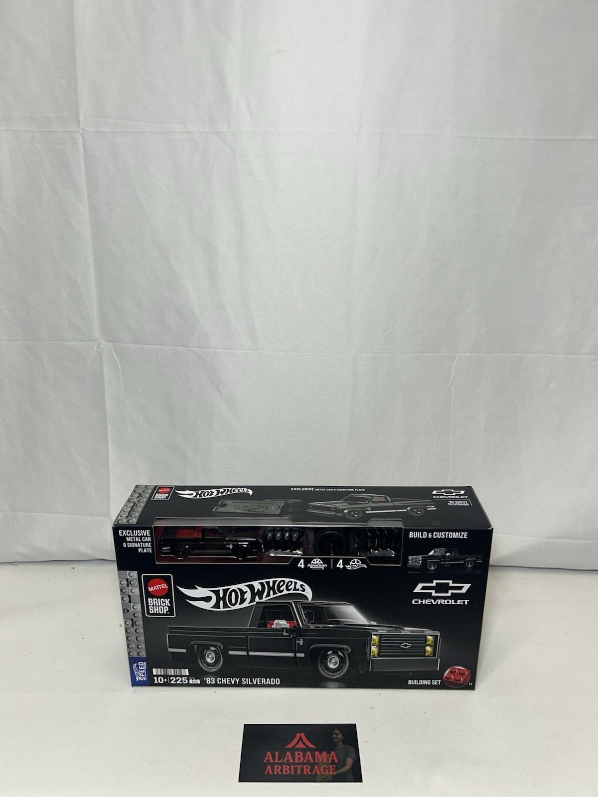 Mattel Brick Shop Hot Wheels ’83 Chevy Silverado Building Toy Brand New Sealed