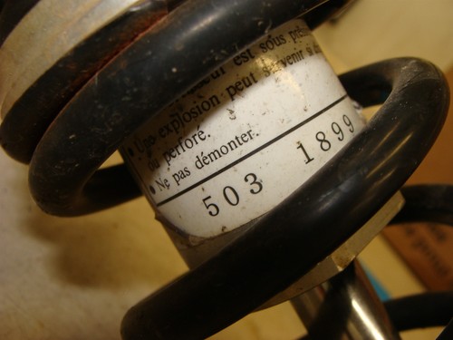 2004 SKI DOO MXZX mxz X 440 Rev remote reservoir skid front shock absorber race - Picture 8 of 16