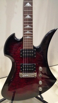 [B.C.RICH] MOCKINBRID 680 gebrauchtes Lindenholz Korpus Palisander Griffbrett...