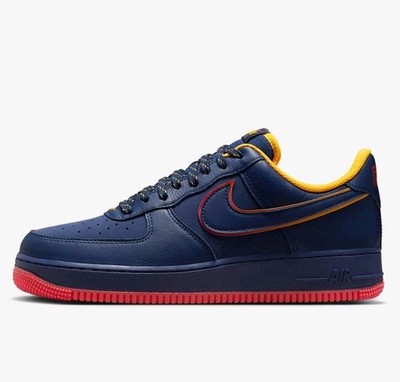 Nike Air Force 1 07 LV8 AF1 Retro Lettering Pack Blue HV5752-410 Men's Size 10.5