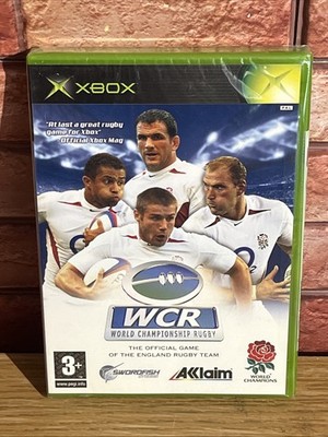 World Championship Rugby WCR Original Xbox Spiel UK PAL Neu Sealed Factory 2004