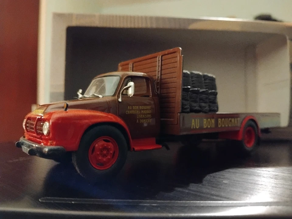 Bedford TJ 65 Bougnat 1965 IXO Camion d'autrefois 1/43 en boite - Photo 4/4