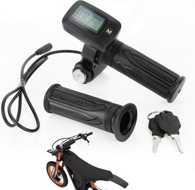 Throttle Handle with M Button 48V for Tuttio Soleil 01 Electric Dirt Bike