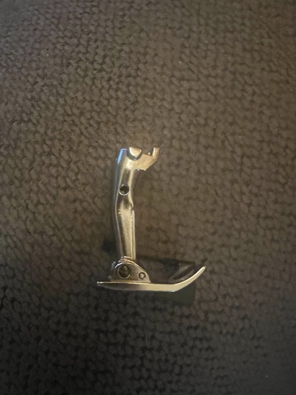 Genuine Vintage Bernina Old Style Presser Foot # 016  Groove Cording