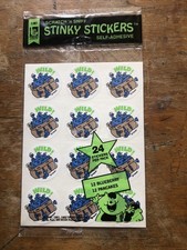 Vintage Trend Scratch 'N Sniff Stinky Stickers 24 Pack Blueberry Pancakes SEALED