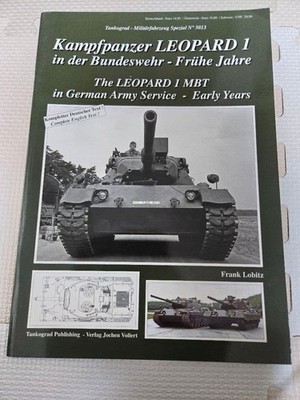 Kampfpanzer Leopard 1 Tank Bundeswehr Early Model 1/35 Scale Reference Set