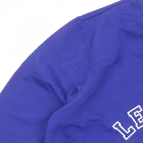 Marks and Spencer Women's Blue Logo Pullover Sweatshirt L - Picture 11 of 12