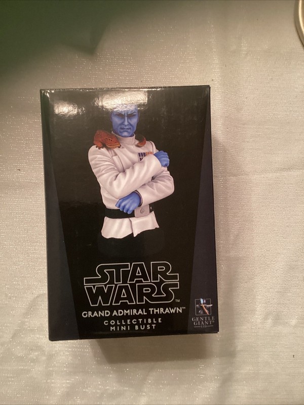 Star Wars Gentle Giant Bust First Issue Grand Admiral Thrawn Heir To The Empire 