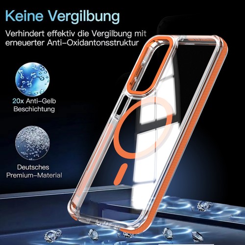Handyhülle für Samsung Galaxy A05 Transparent Zeigt Original Rückseite Schön - Bild 6 von 30