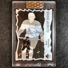 2021-22 Clear Cut Hockey RYAN DZINGEL Clear Cut Winner Auto #RD