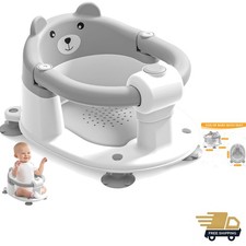 Baby Bath Seat for Babies 6  up, Non-Slip Toddler Bath Seats for Babies Sit...