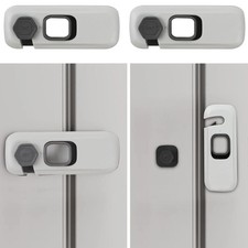 2pack Child Proof Refrigerator Lock,fridge Locks for Kids with Sticky Adhesive