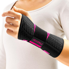 Tutore Polso Destro O Sinistro Leggero per Tunnel Carpale, Polsiera Ortopedica T