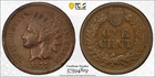 US, 1877 Indian Head Cent - VF Details (Very Light Scratch) PGCS Certified