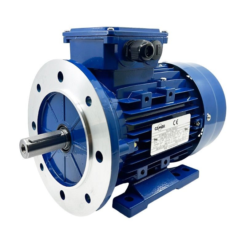 Moteur triphasé CEMER B35 contre les vibrations mécaniques et surchauffes d'usine