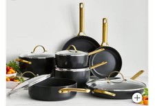 GreenPan Reserve 12 Piece Cookware Set,Non-Toxic PFAS-Free Hard Anodized Healthy