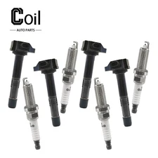 4pcs Ignition Coil and Spark Plug For Accord Honda L4 2.4L 2013-2017