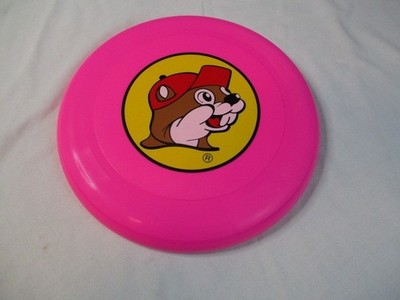 NEW Buc-ee's Logo Frisbee Style Flying Disc - 11 Inches - Pink