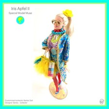 Barbie MODEL MUSE . IRIS APFEL II Design OOAK Collector . Boxed NEW Unique