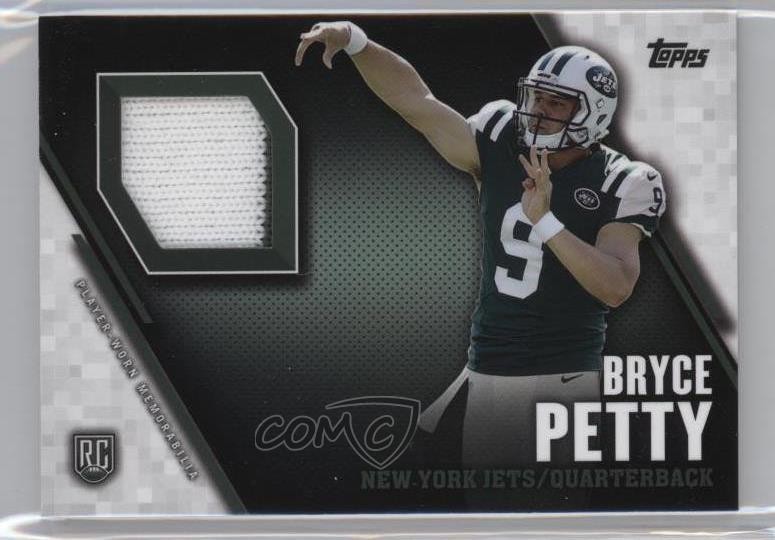 Bryce Petty Panini Luxe Framed Rookie Memorabilia Autograph #BP Base